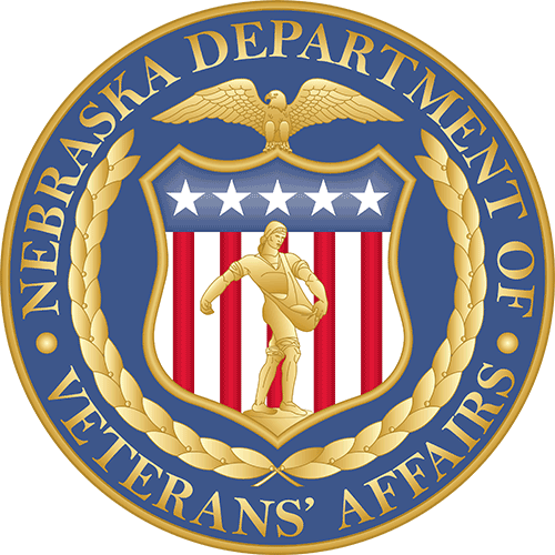 Official Nebraska Veterans' Affairs Seal